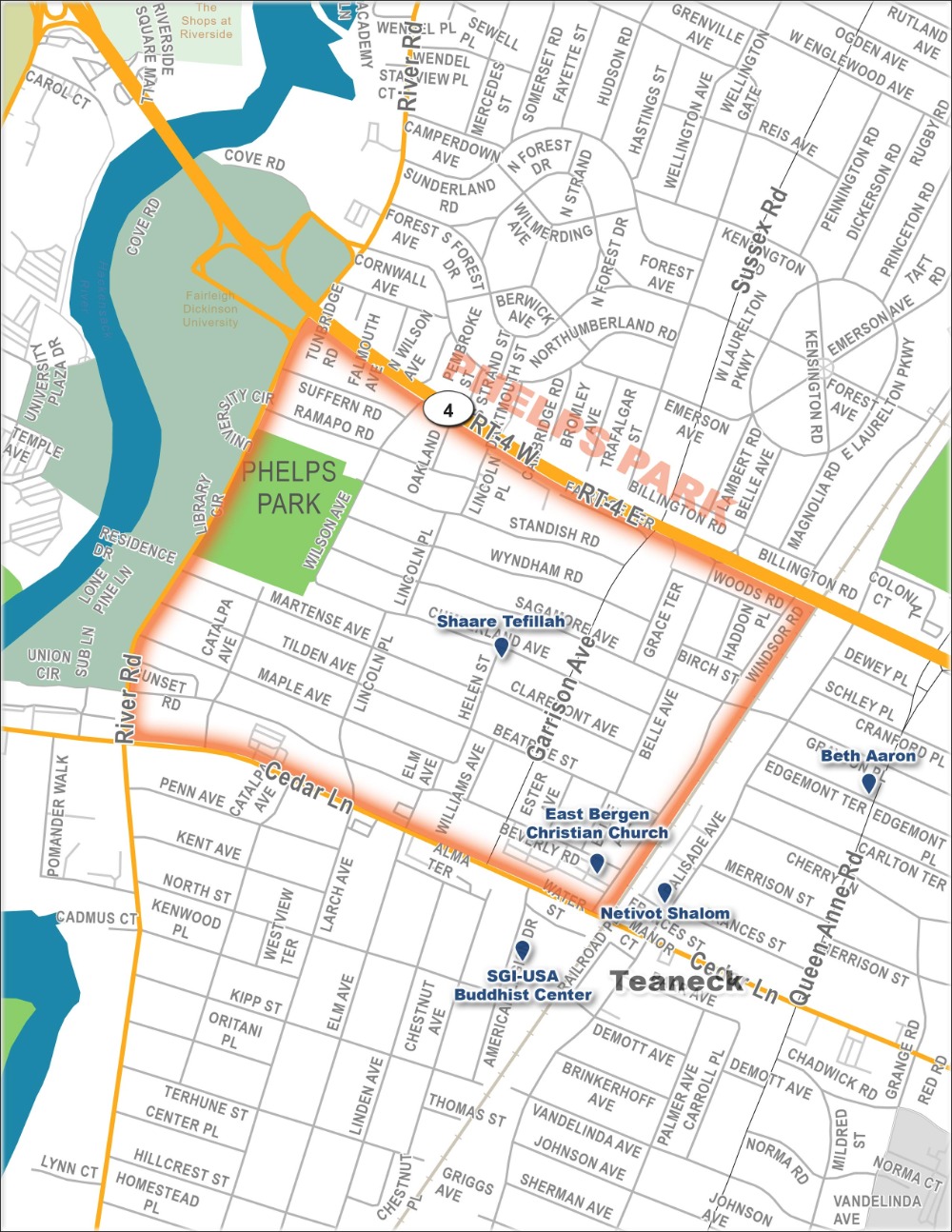 Phelps Park Map